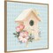 Gardenscape X by Beth Grove 22-in. W x 22-in. H. Canvas Wall Art Print Framed in Natural